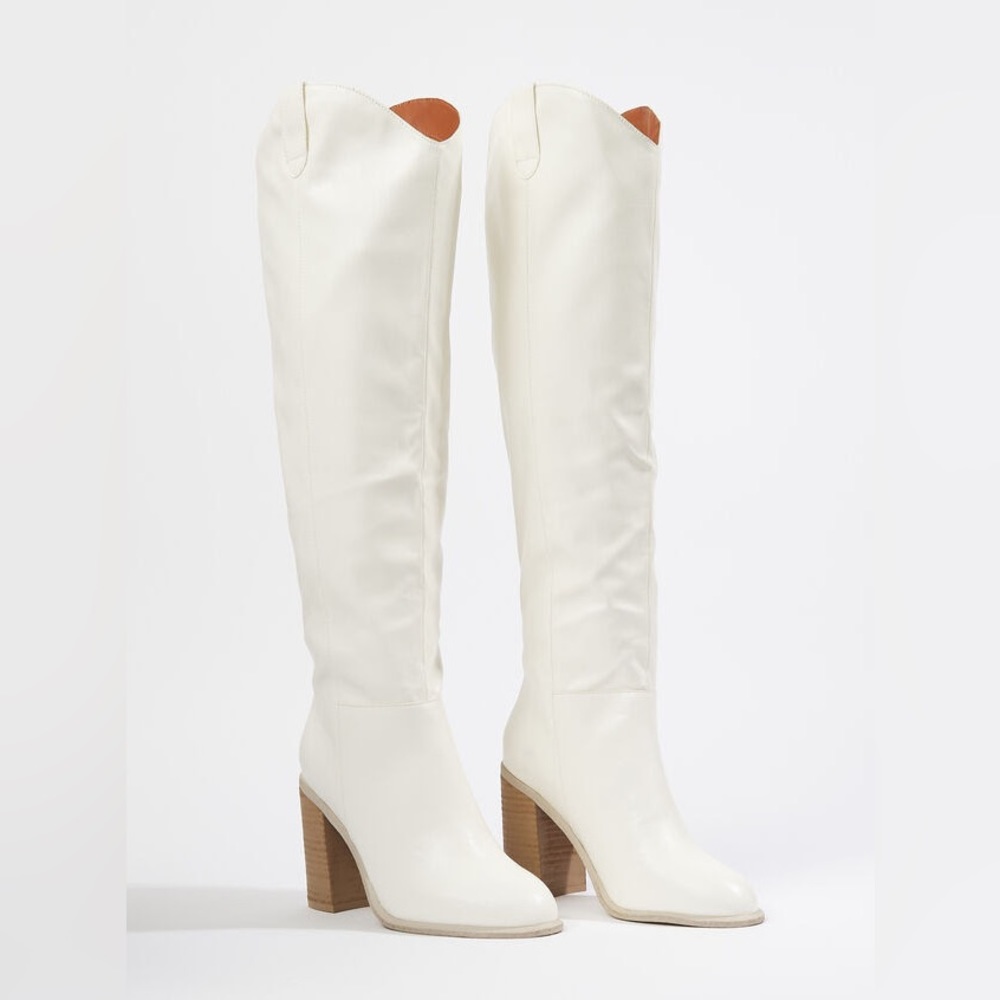 Altar’d state knee high cowgirl boots 8.5
